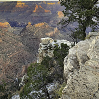 Buy canvas prints of Awesome Sunrise at Grand Canyon by Deanne Flouton
