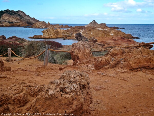 Path to Pregonda Menorca Picture Board by Deanne Flouton