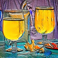 Buy canvas prints of Cheers to the Island by Deanne Flouton