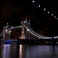 Buy canvas prints of Tower Bridge by Night by Chris Smith