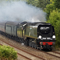 Buy canvas prints of  34067 Tangmere by Ashley Jackson