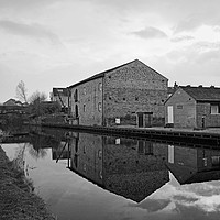 Buy canvas prints of Canal Mill by Ashley Jackson