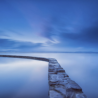 Buy canvas prints of The Blue Lake @ Clevedon by Gary Clark