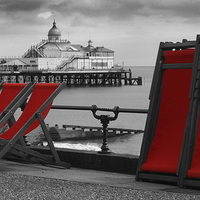 Buy canvas prints of Eastbourne pier by Andy Huntley