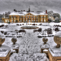 Buy canvas prints of Reigate Priory in Winter by Andy Huntley