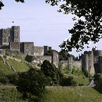 Buy canvas prints of Dover Castle by Andy Huntley