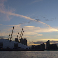 Buy canvas prints of Dome at Dusk by Andy Huntley