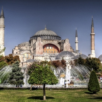 Buy canvas prints of Hagia Sophia by Andy Huntley