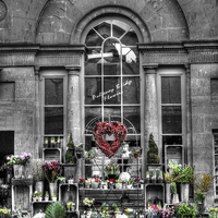 Buy canvas prints of Flower Shop by Andy Huntley