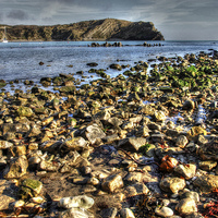 Buy canvas prints of Lulworth Cove by Andy Huntley