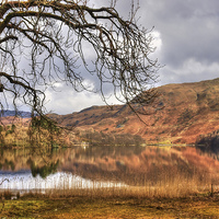 Buy canvas prints of Lakeside by Andy Huntley