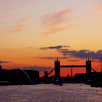Buy canvas prints of London at Dusk by Andy Huntley