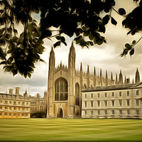 Buy canvas prints of  King's College Chapel Cambridge by Andy Huntley