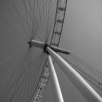 Buy canvas prints of London Eye by Andy Huntley