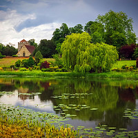 Buy canvas prints of Green & Pleasant Land by Andy Huntley