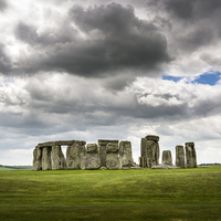 Buy canvas prints of  Stonehenge, England by Carolyn Eaton