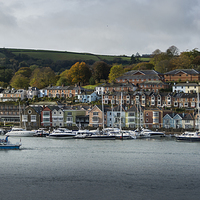 Buy canvas prints of  Dart Marina, Dartmouth, Devon by Carolyn Eaton