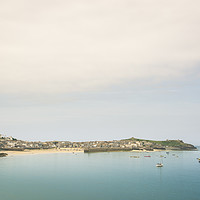 Buy canvas prints of St Ives from Portminster Point by Carolyn Eaton