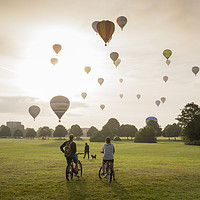 Buy canvas prints of Bristol Balloons by Carolyn Eaton