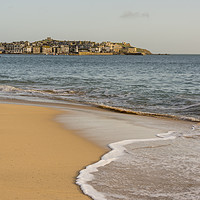 Buy canvas prints of Porthminster Beach, St Ives, Cornwall by Carolyn Eaton