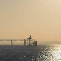 Buy canvas prints of Clevedon Pier by Carolyn Eaton