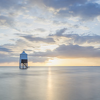 Buy canvas prints of The Lower Lighthouse at Burnham on Sea by Carolyn Eaton
