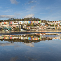 Buy canvas prints of Bristol Harbourside Reflected by Carolyn Eaton