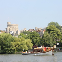 Buy canvas prints of Thames at Windsor by Paul Erlam