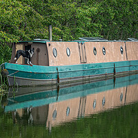 Buy canvas prints of Serenity on the Canal by Alan Tunnicliffe