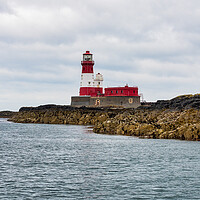 Buy canvas prints of Longstone lighthouse by Alan Tunnicliffe
