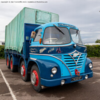 Buy canvas prints of Foden truck by Alan Tunnicliffe