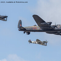 Buy canvas prints of Battle of britain memorial flight by Alan Tunnicliffe