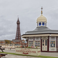 Buy canvas prints of Blackpool Tower by Alan Tunnicliffe