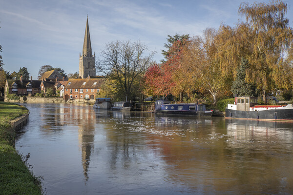 Abingdon on Thames Picture Board by Alan Tunnicliffe