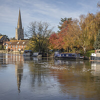 Buy canvas prints of Abingdon on Thames by Alan Tunnicliffe