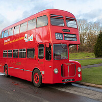 Buy canvas prints of Double decker bus by Alan Tunnicliffe