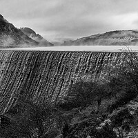 Buy canvas prints of Caban Coch Dam by Alan Tunnicliffe