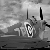 Buy canvas prints of Spitfire by Alan Tunnicliffe