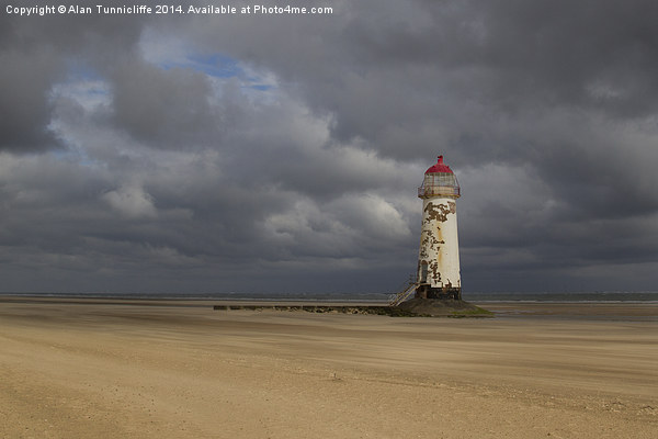 Talacre Lighthouse Picture Board by Alan Tunnicliffe