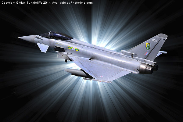 Typhoon Eurofighter Power Unleashed Picture Board by Alan Tunnicliffe