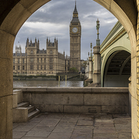 Buy canvas prints of  Big Ben by Alan Tunnicliffe