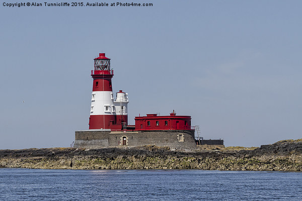  Longstone Lighthouse Picture Board by Alan Tunnicliffe