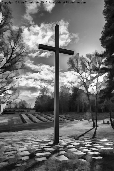  Cross of Remembrance Picture Board by Alan Tunnicliffe