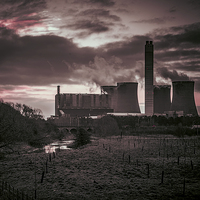 Buy canvas prints of  Rugeley power station by Alan Tunnicliffe