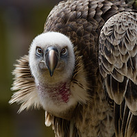 Buy canvas prints of Griffon Vulture by Alan Tunnicliffe