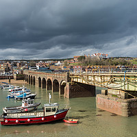 Buy canvas prints of Folkestone harbour by Alan Tunnicliffe