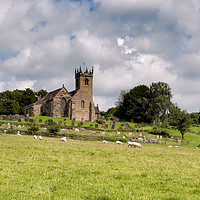 Buy canvas prints of Rural church by Alan Tunnicliffe
