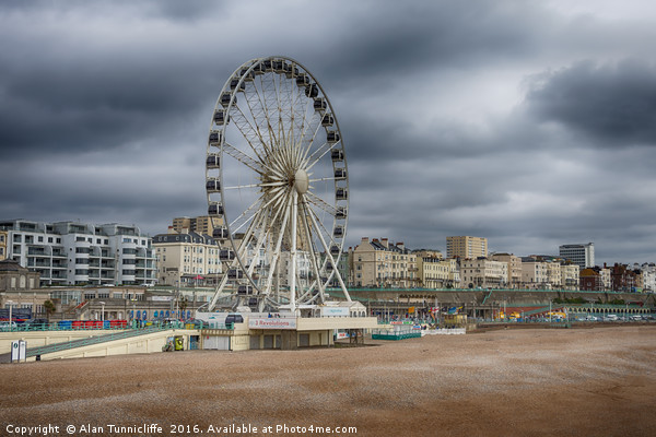 brighton seafront Picture Board by Alan Tunnicliffe