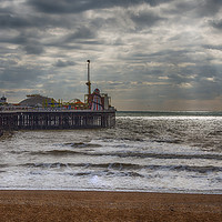 Buy canvas prints of Brighton pier by Alan Tunnicliffe