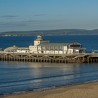 Buy canvas prints of Bournemouth pier by Alan Tunnicliffe